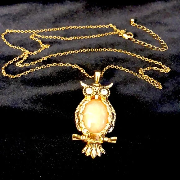 Owl Pendent Necklace - Picture 3 of 5